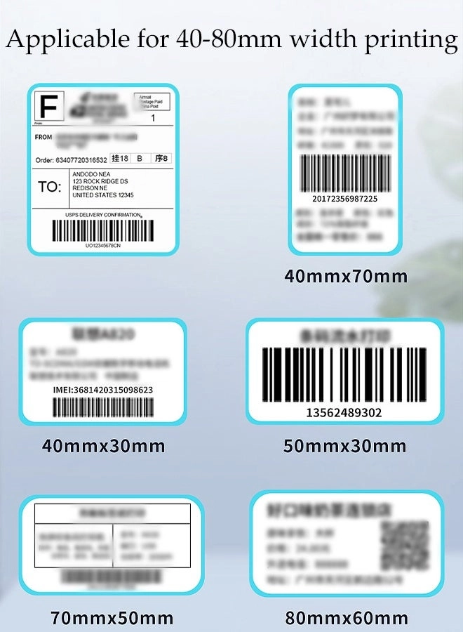 Thermal Label Printer - 40-80mm