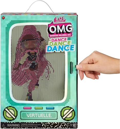 Virtuelle Fashion Doll - 15 Surprises TV Package Magic Blacklight Ages 4+