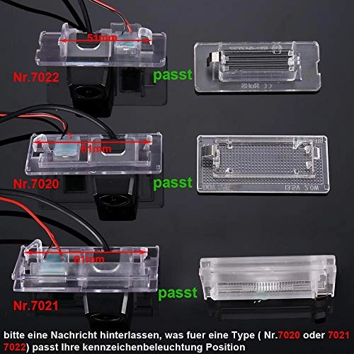 Rear View Camera - Night Vision 1280 x 720 pixels