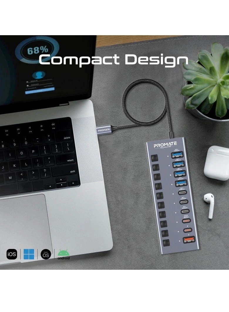 GegaHub-5G - 10 In 1 20W USB-C PD