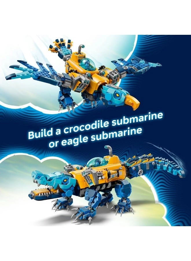 DREAMZzz Crocodile Submarine (71512)