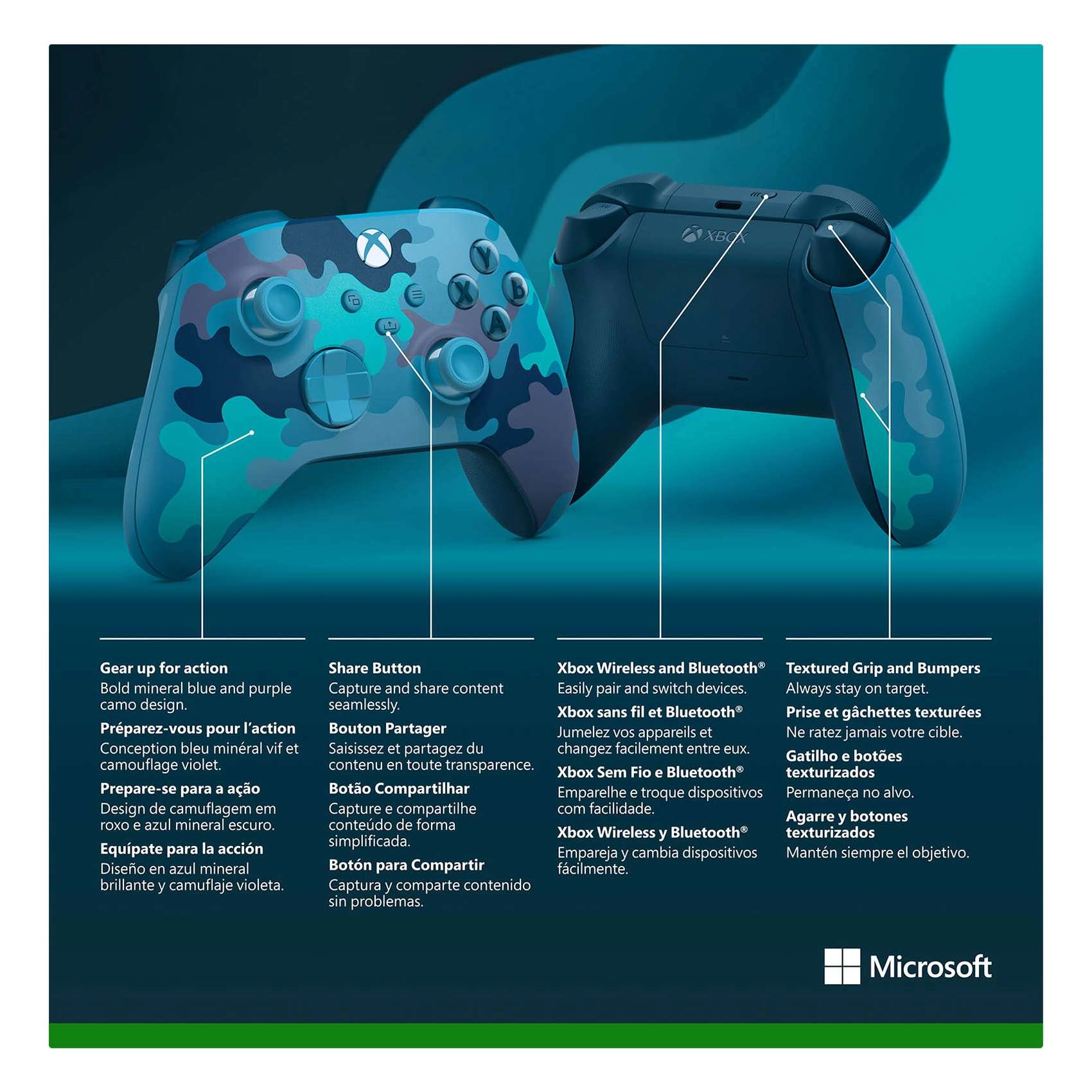 Xbox Wireless Controller Special Edition Mineral Camo