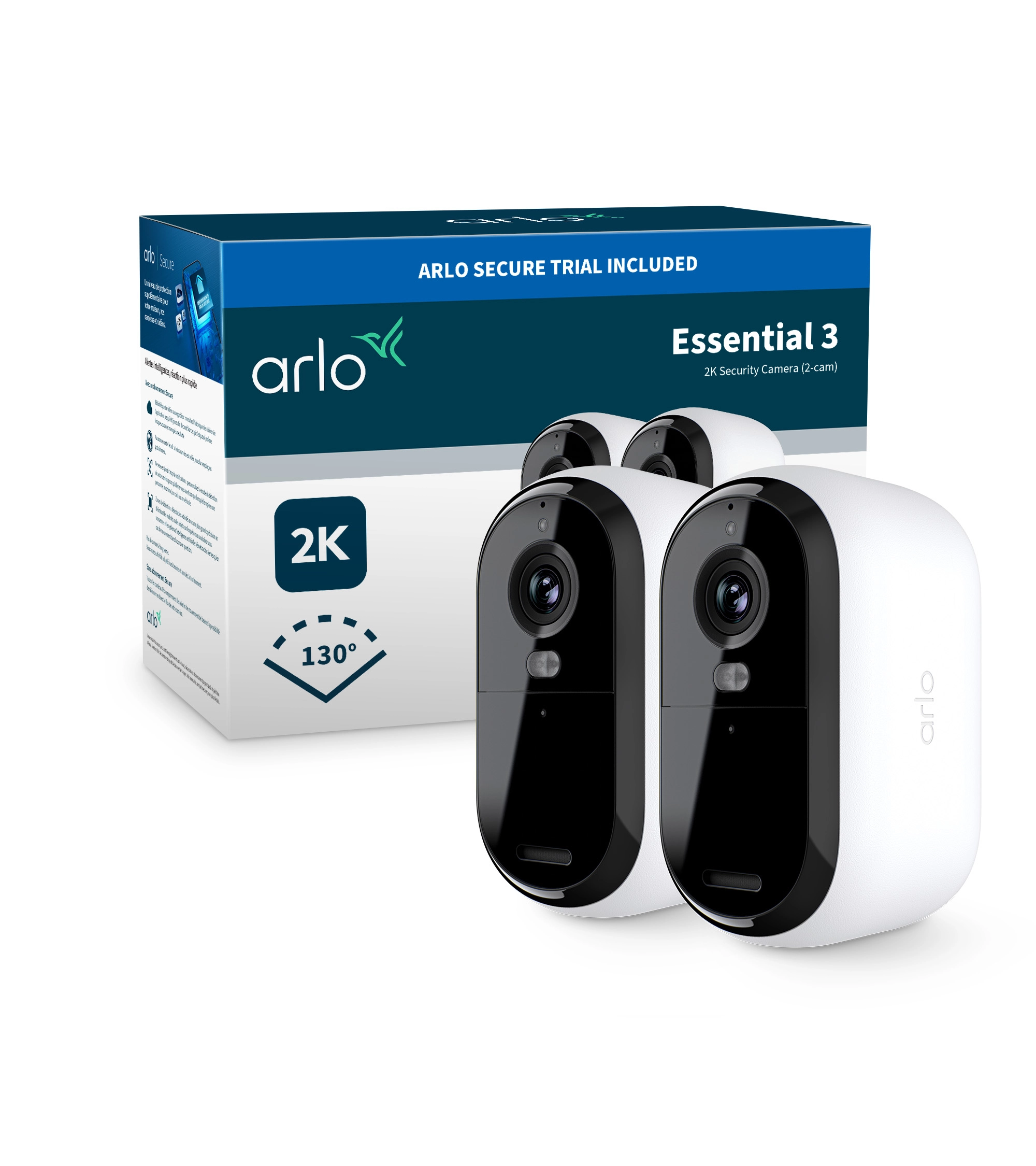 Essential Plug-in Security Camera 2K