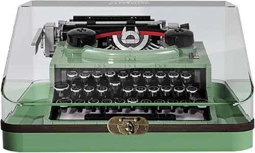 Display Case for Lego Ideas Typewriter 21327 - 3MM Acrylic 33.2*30.6*18.3cm
