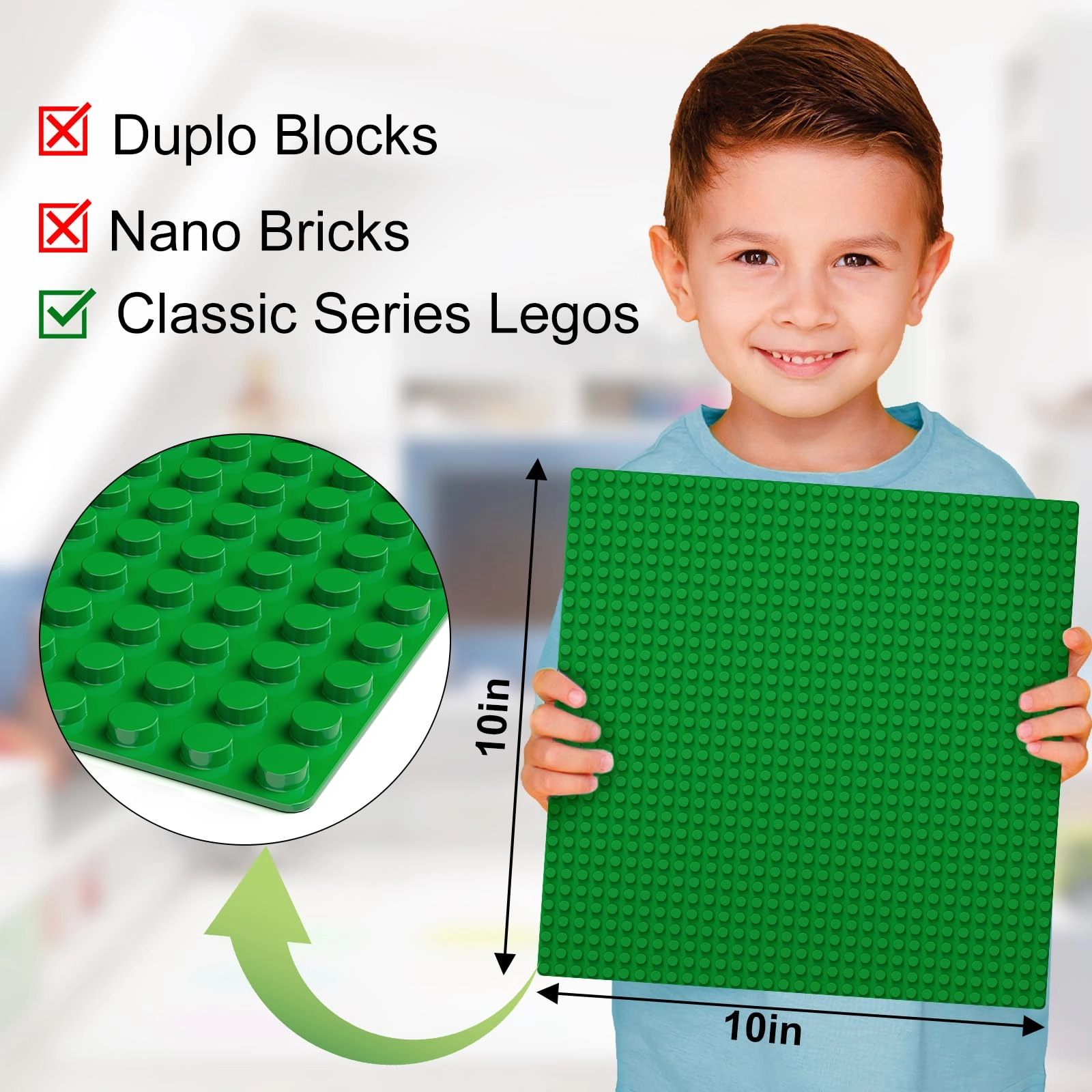 Classic Baseplates - 6pcs
