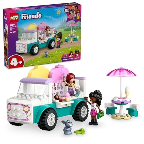 Friends Heartlake City Ice Cream Van (42644) - Pretend-Play 2 Minidolls Bunny Figure