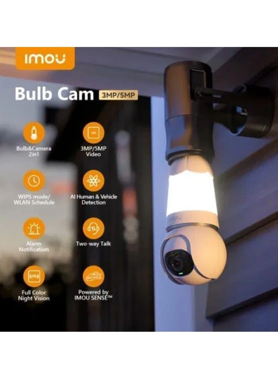 Bulb Cam 3MP
