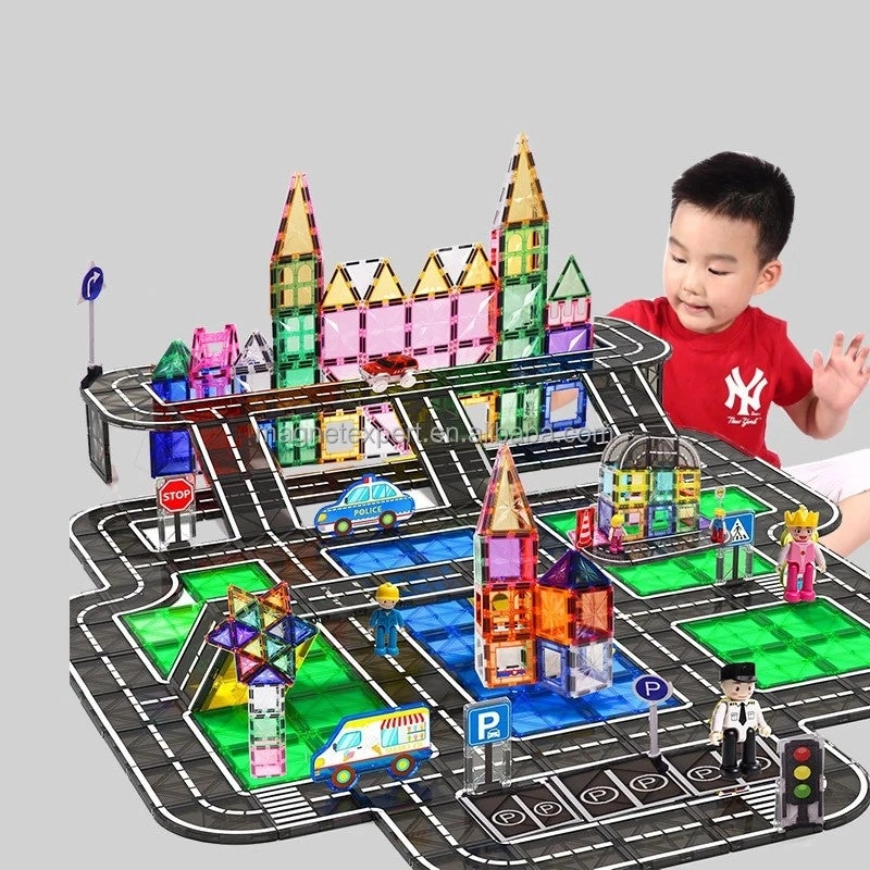 Magnetic Tiles - EN71 Certified Plastic
