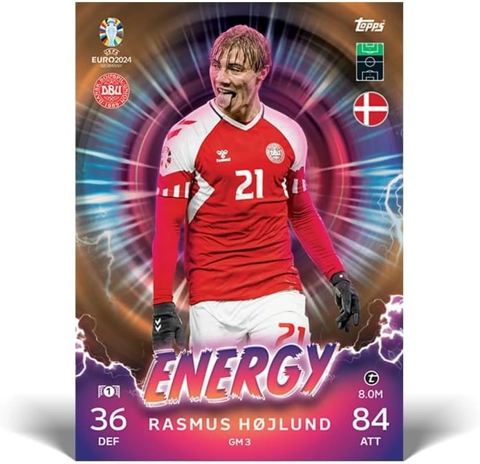 Euro 2024 Match Attax - 32pcs + 2pcs Limited Edition