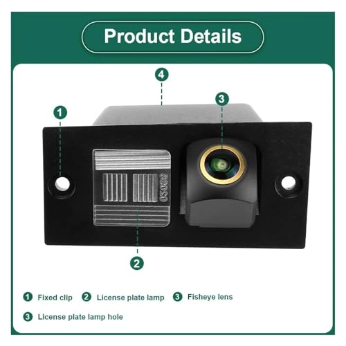 Rear View Parking Camera - Night Vision 1080p/720p