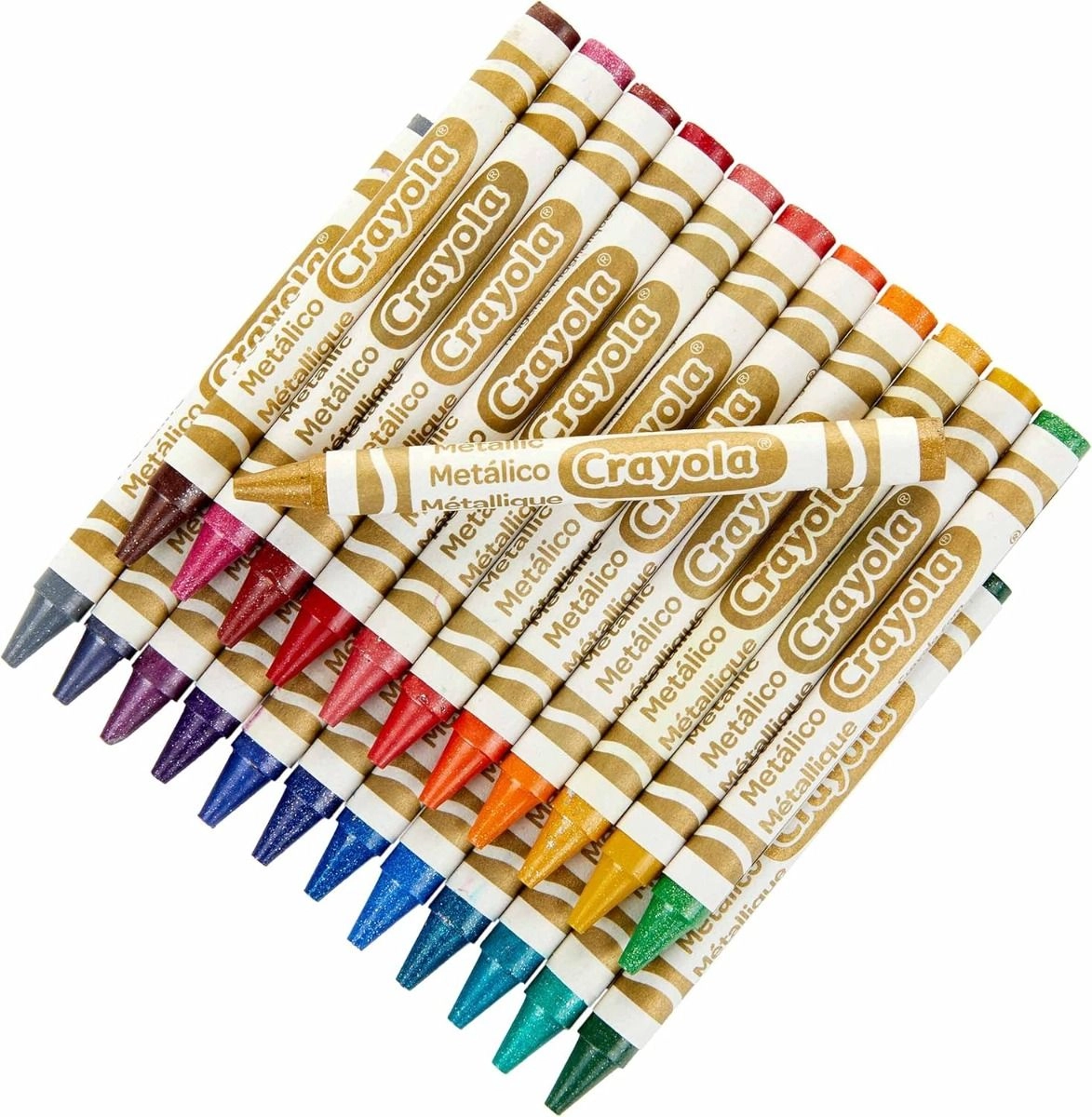 Metallic Crayons - 24 piece(s)