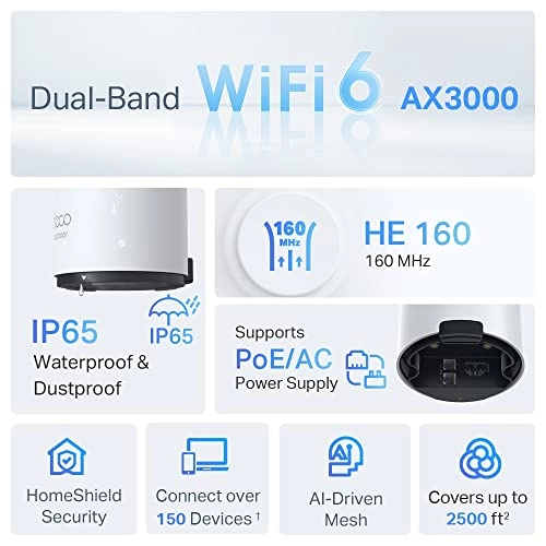 Deco X50-Outdoor - Wi-Fi 6 1 piece(s)