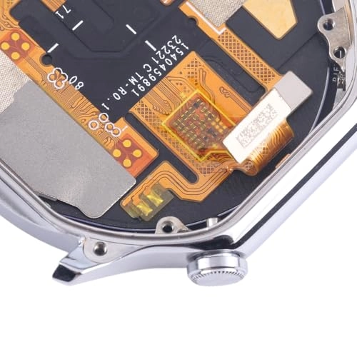 LCD Screen and Digitizer Full Assembly With Frame for OPPO Watch X - Black