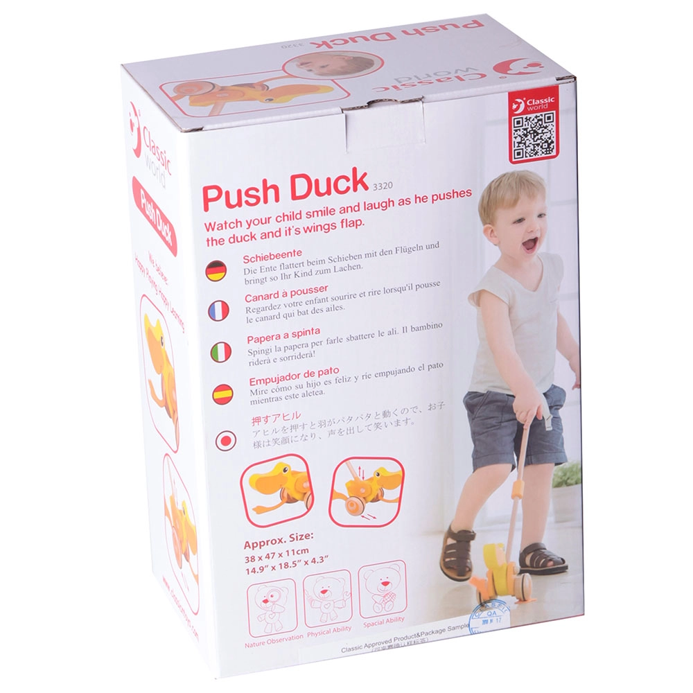 Push Duck - Multi Colour 1+