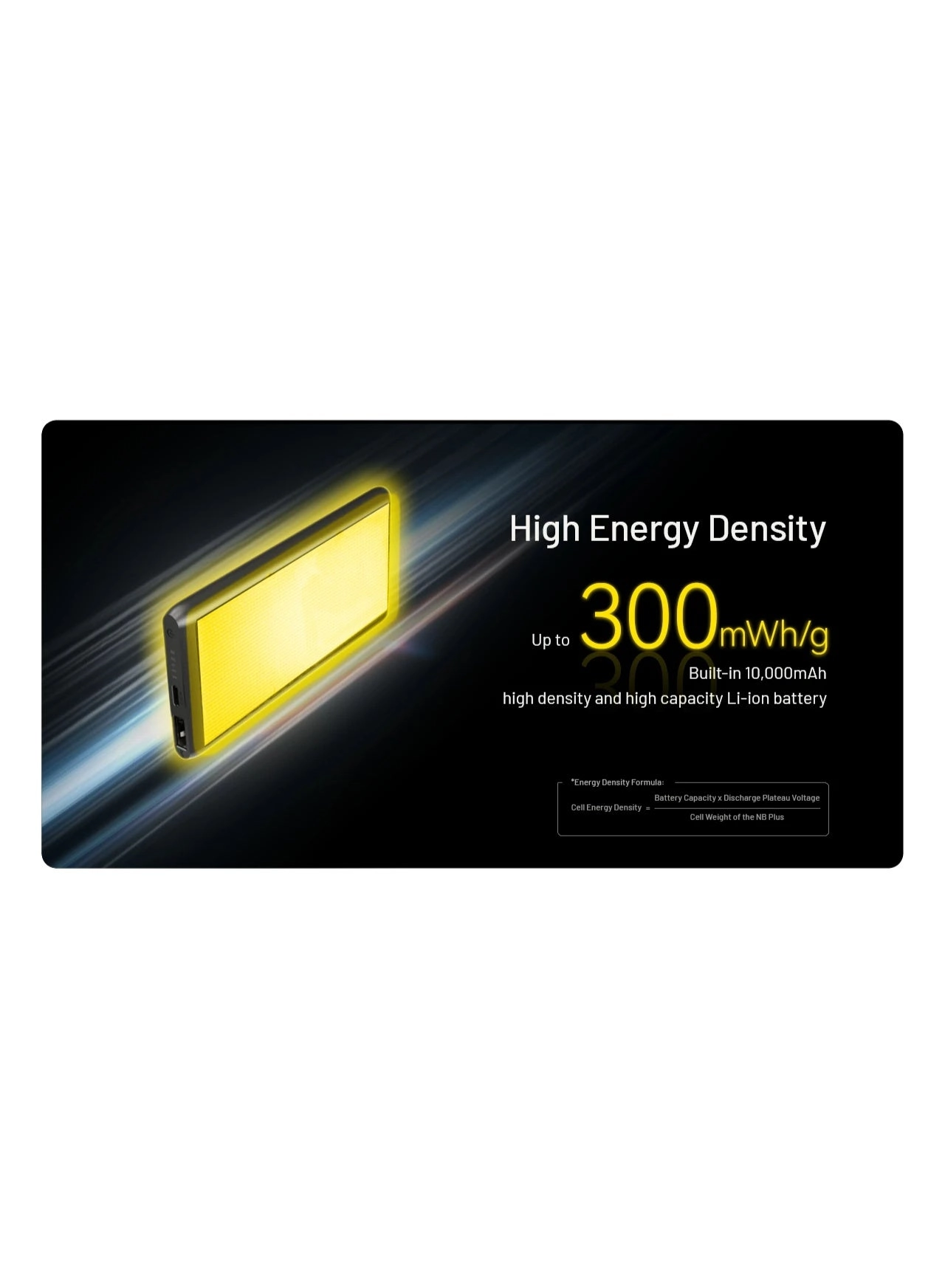 NB Plus - 10,000mAh 5V/3A Fast Charging