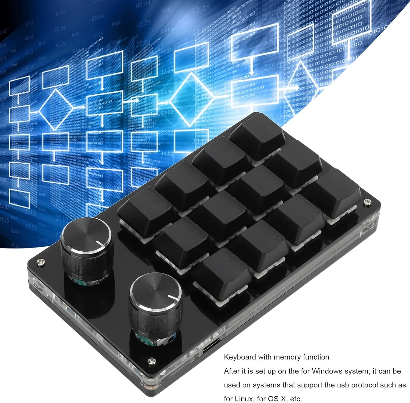 One Hand Keyboard - Wired
