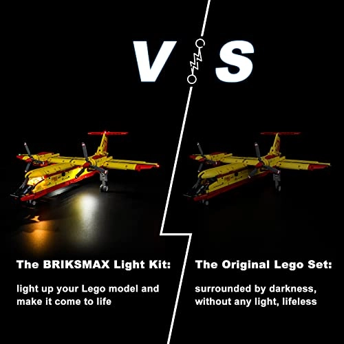 Led Lighting Kit - Firefighter Aircraft Compatible with 42152
