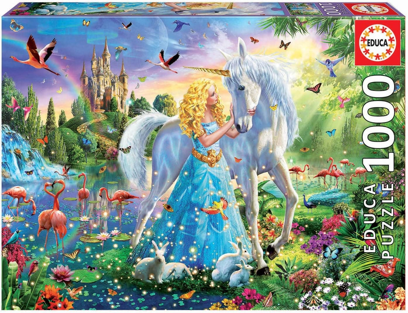 COLOR LAND CHILDRENS TOYS CENTER LLC La Princesse Et La Licorne Puzzle (17654) - 1000 pcs