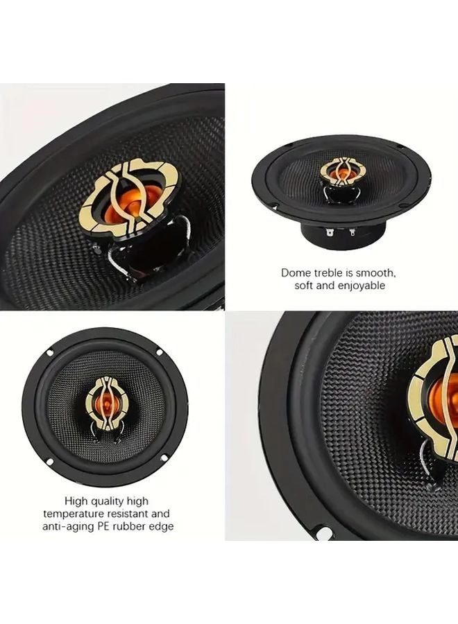 Car Coaxial Speakers - 6.5-inch