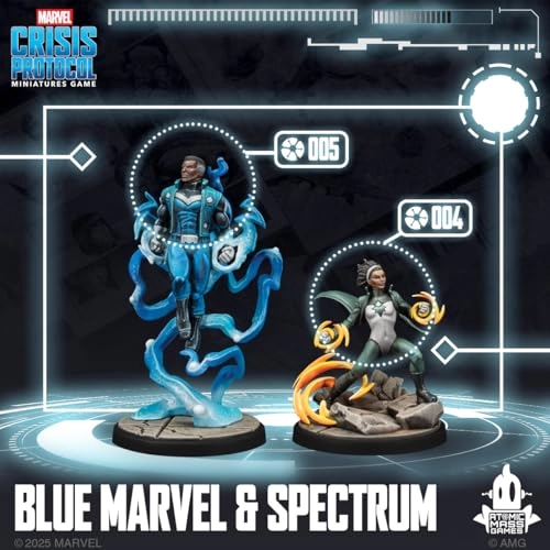 Marvel: Crisis Protocol: Blue Marvel & Spectrum - Character Pack