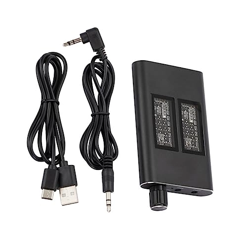 Portable HiFi Headphone Amplifier - 1000mAh Black