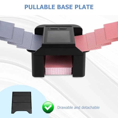 Automatic Card Shuffler - Auto-sensing Electric