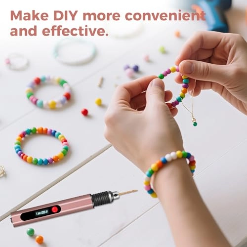 Mini Drill Pen - 3-Speed Rechargeable 10 Small Drill Bits