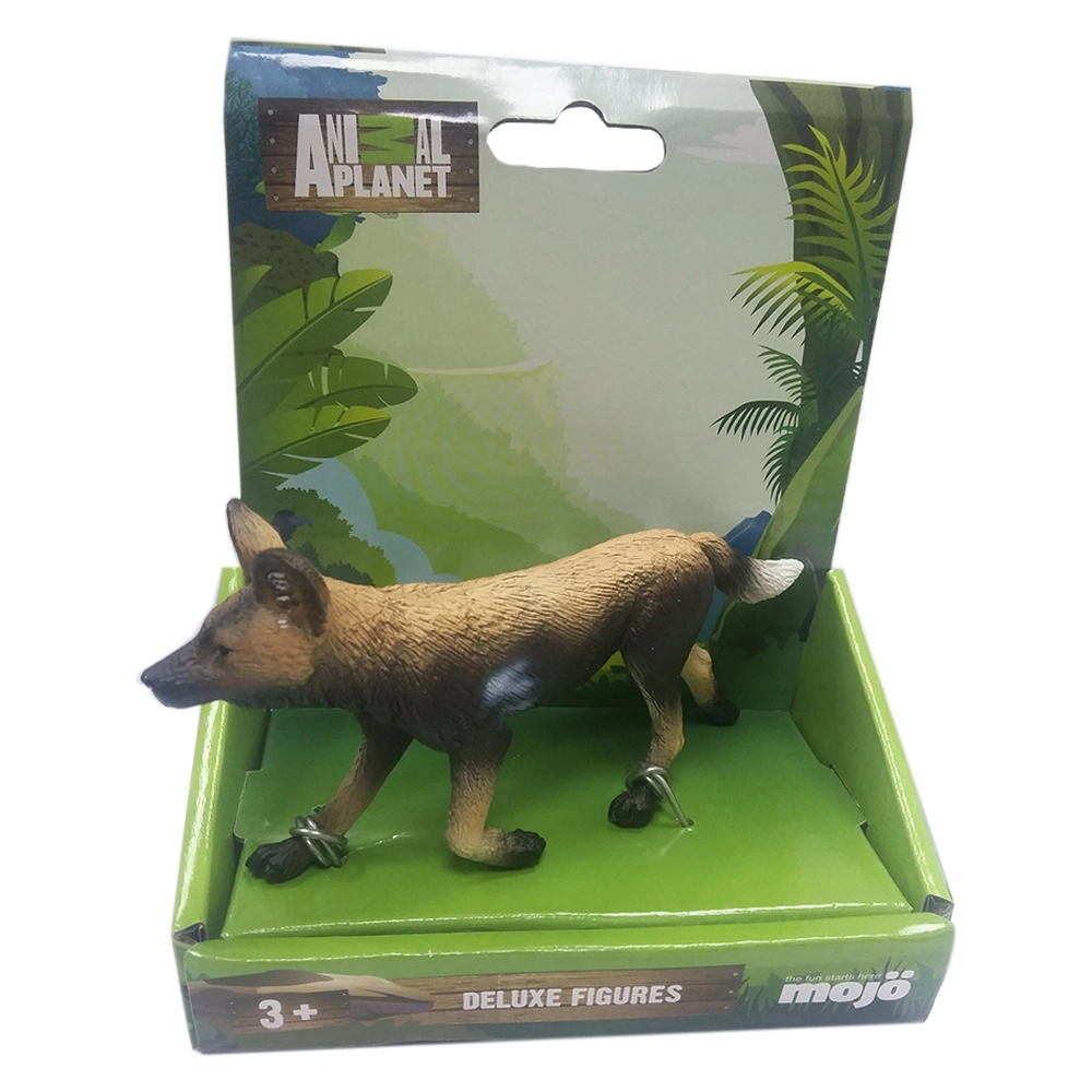 African Hunting Dog Mojo 11 cm Black & Brown