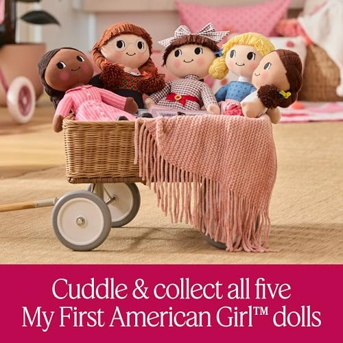 Samantha Doll - 13.5" knit plush + Hello, Samantha Board Book Ages 18+