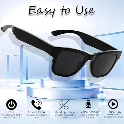 Ai Translator Smart Glasses - 164+ Language Translation AI Chat Deepseek R1 & Gemini-2.5