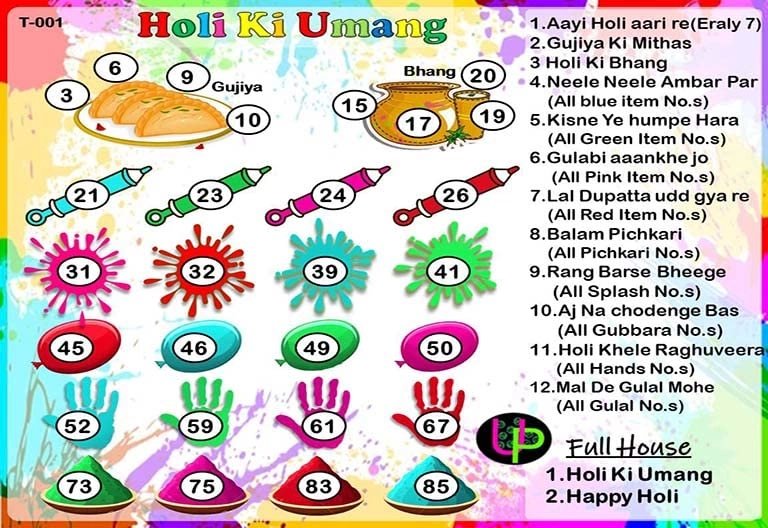 Holi Ki Umang - 1 piece(s) English 12 years and up