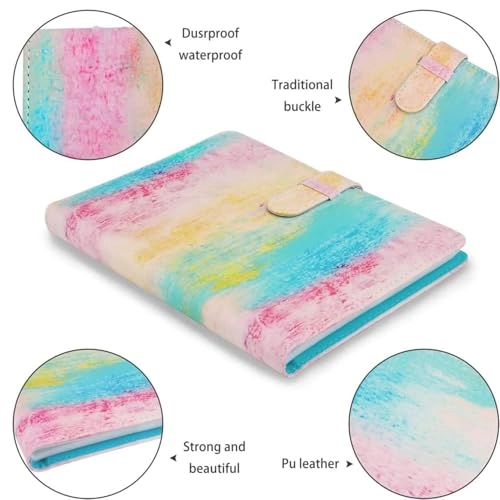 2x3" 128 Pockets PU Leather Photo Album