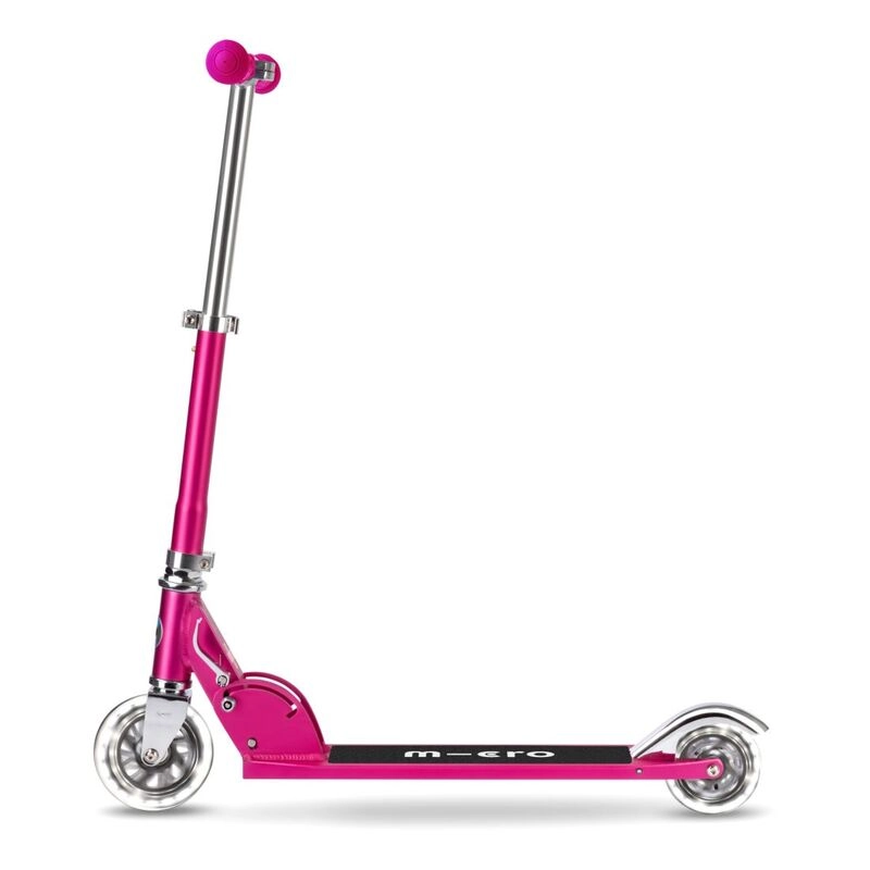 Sprite Kick Scooter – 120/80 mm LED Foldable