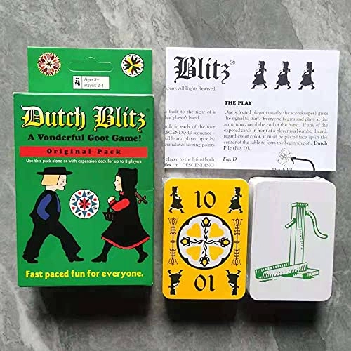 Dutch Blitz + Expansion Pack - Card Game