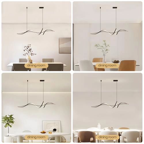 Modern LED Strip Chandelier - up to 100cm