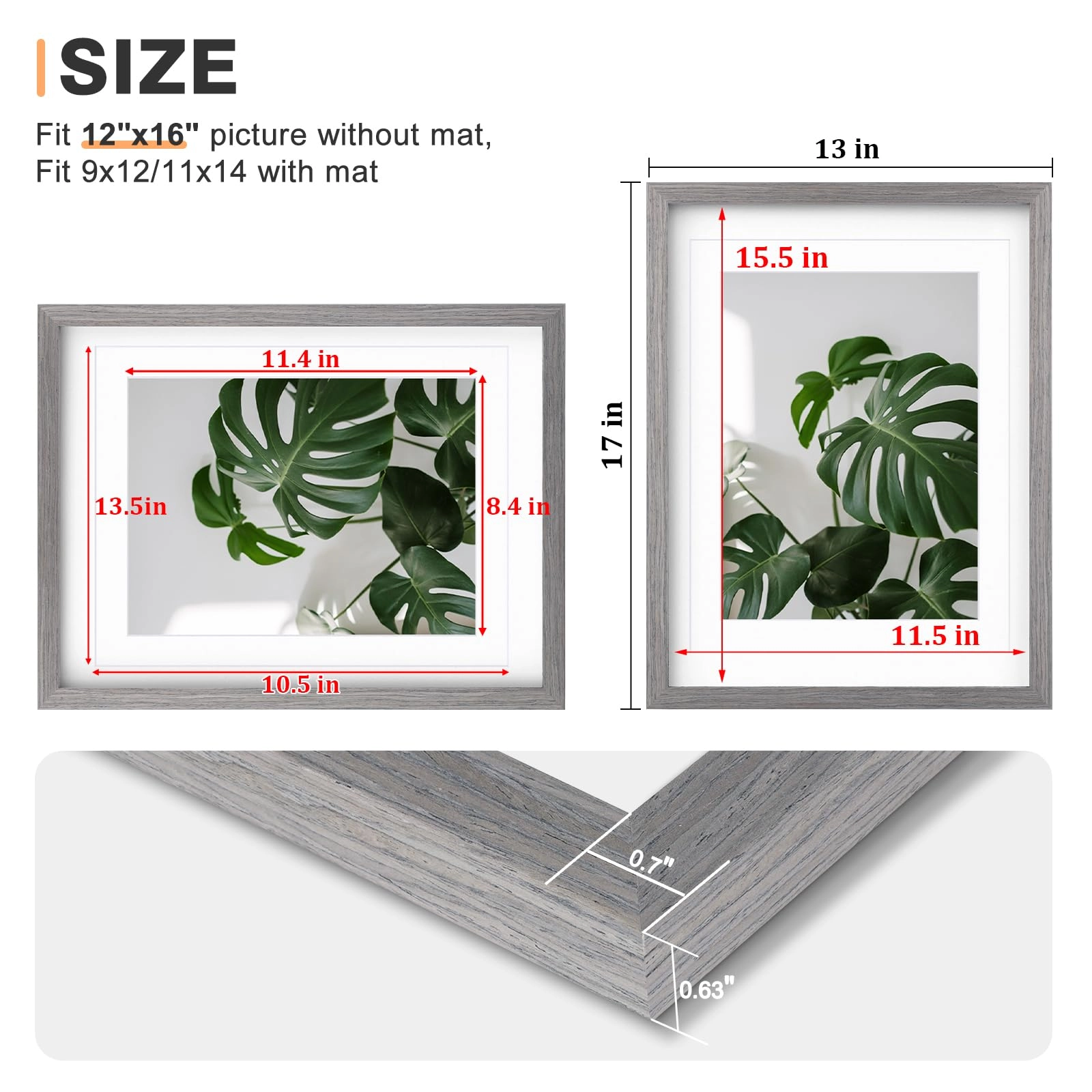 picture frames - 12x16