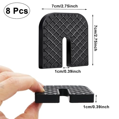 Rubber Isolator Pad - Suitable for air conditioning condensers, compressors, washers, and industrial equipment