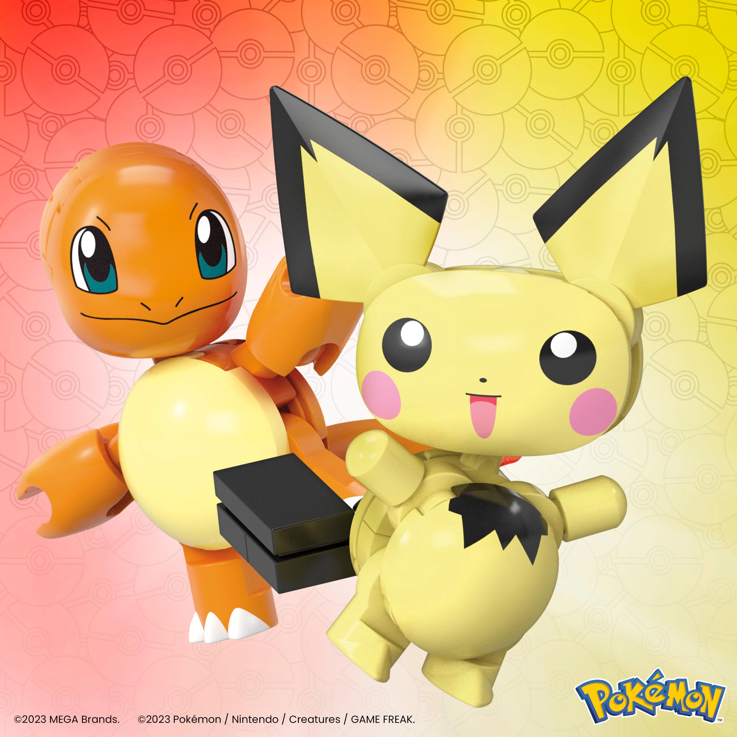 Pokémon Pichu & Charmander