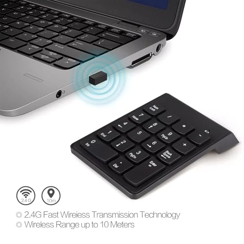 Numeric Keypad - 2.4GHz Wireless 18 Keys