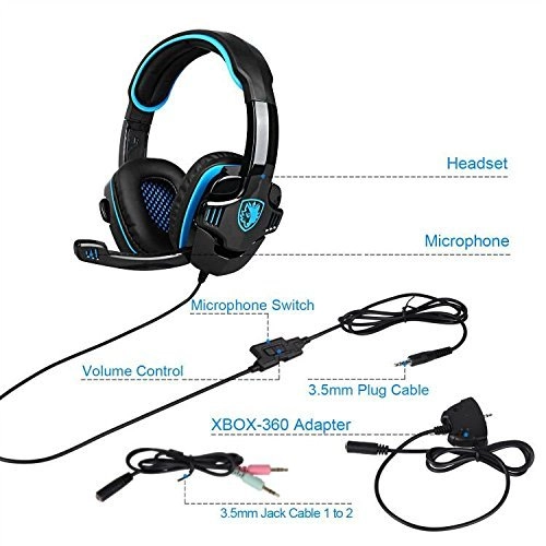 SA-708 GT Wired Headset
