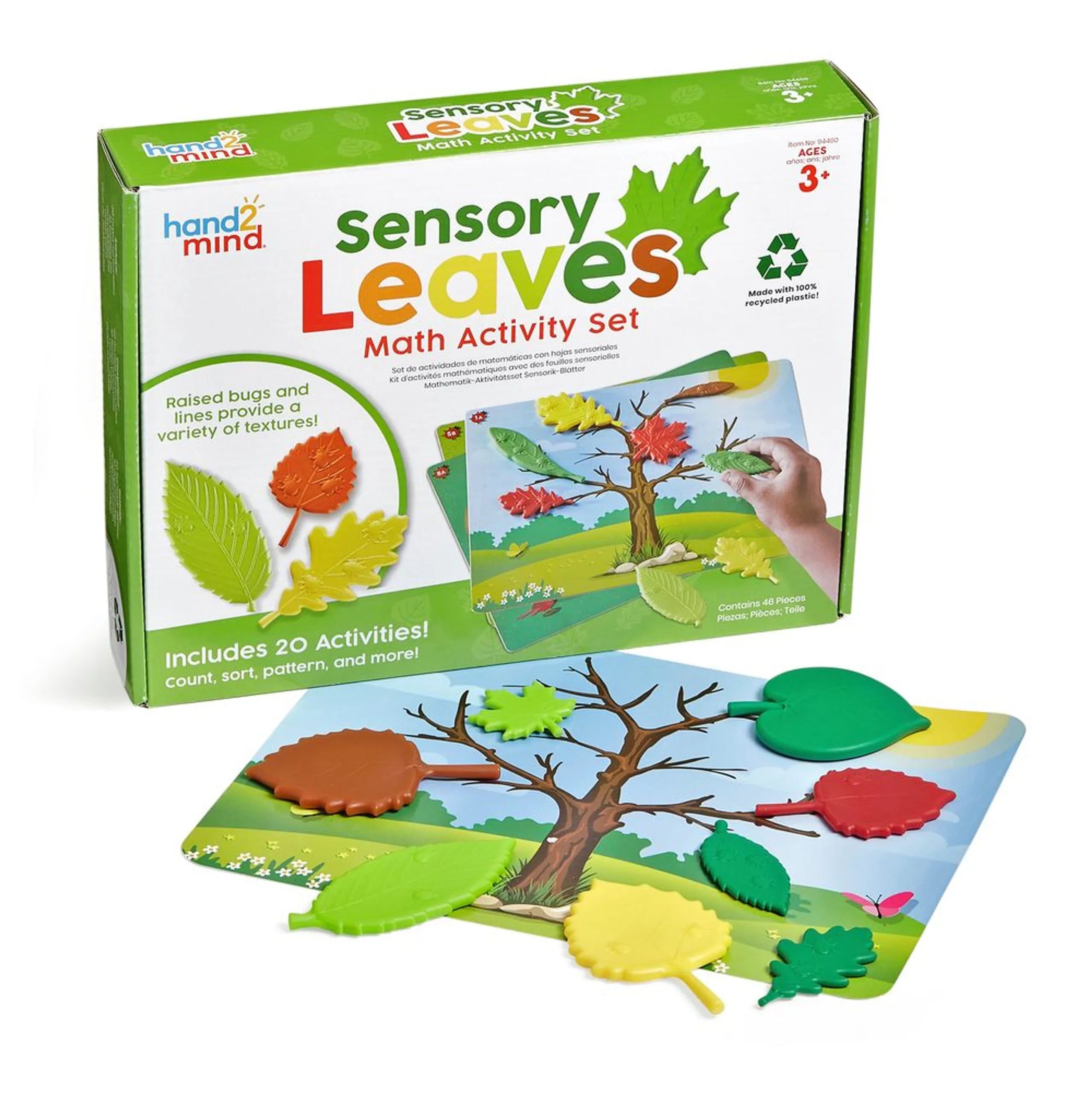 Learning Resources Sensory Leaves Math Activity Set - 3+ Years 46 piece(s)