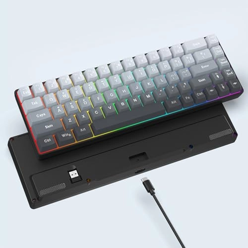 68 Key RGB Mechanical Gaming Keyboard - Wired/Wireless