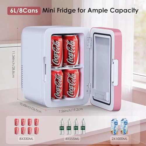 Mini Freestanding Refrigerator - Thermoelectric 2-in-1