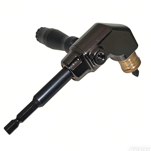 Right Angle Drill Adapter - 90 Degree 1/4" Hex Alloy Steel