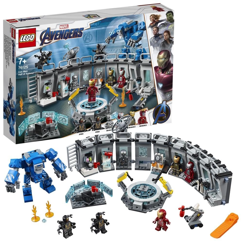 LEGO Marvel Avengers Iron Man Hall of Armour (76125)