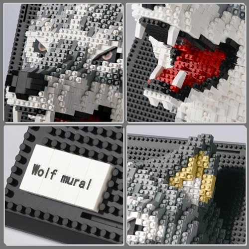 Animal Wall Art Wolf - 2213 pcs