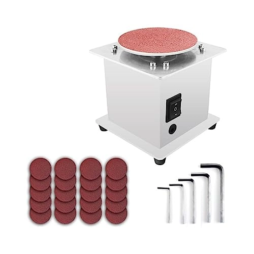 Mini Table Disc Sander - 7 Variable Speed 20PCS Sanding Discs