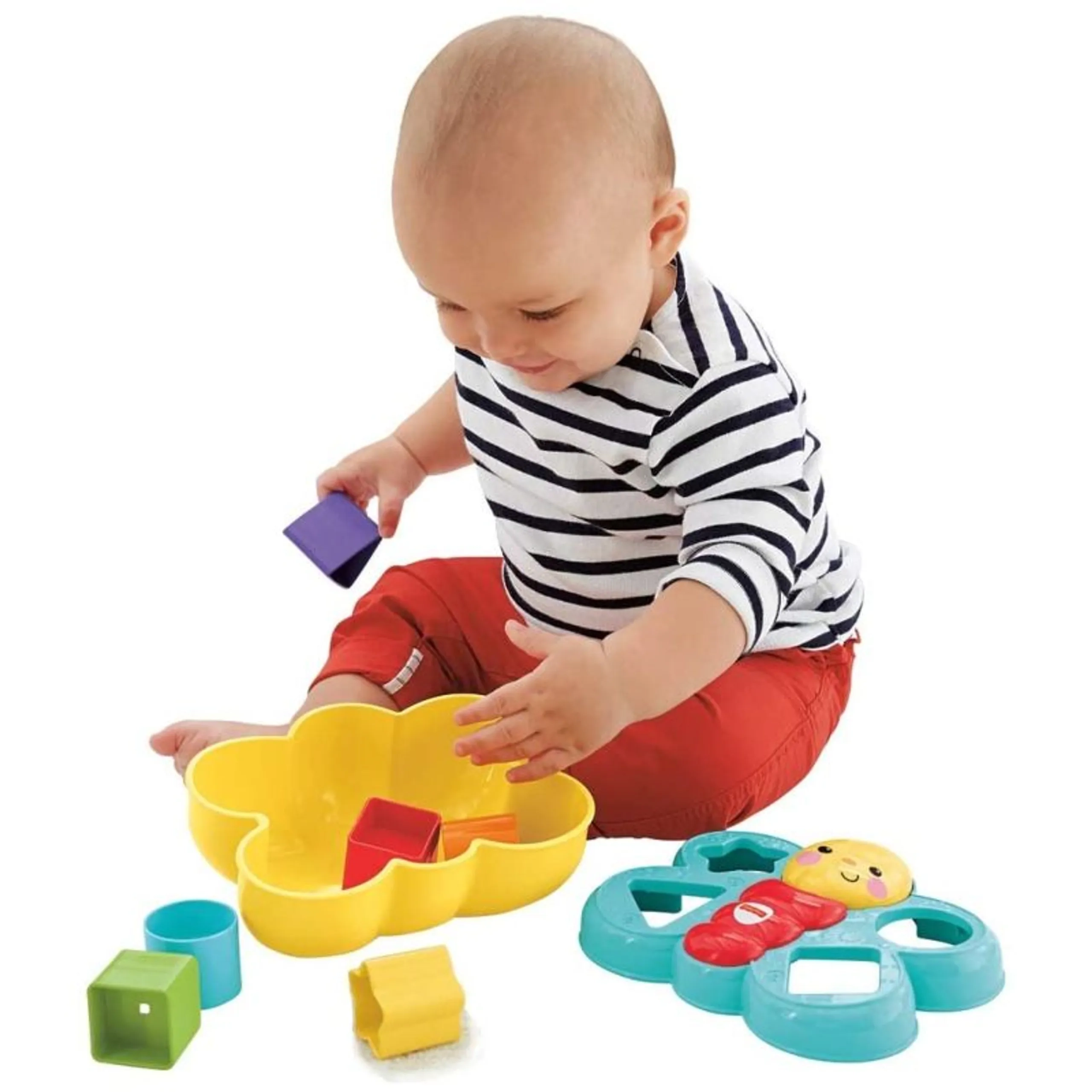 Butterfly Shape Sorter - 6 to 36 months 6 pieces