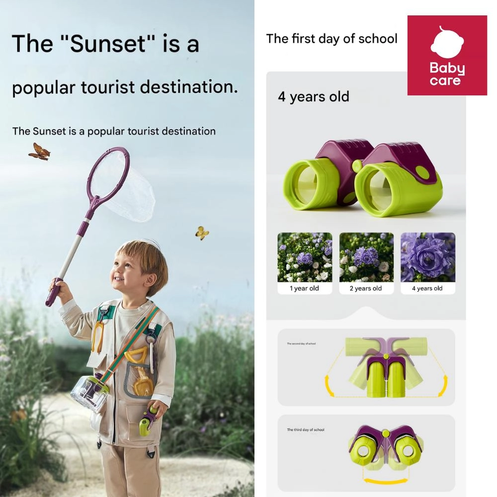 Children Outdoor Adventure Luxury Play Set - 8-piece