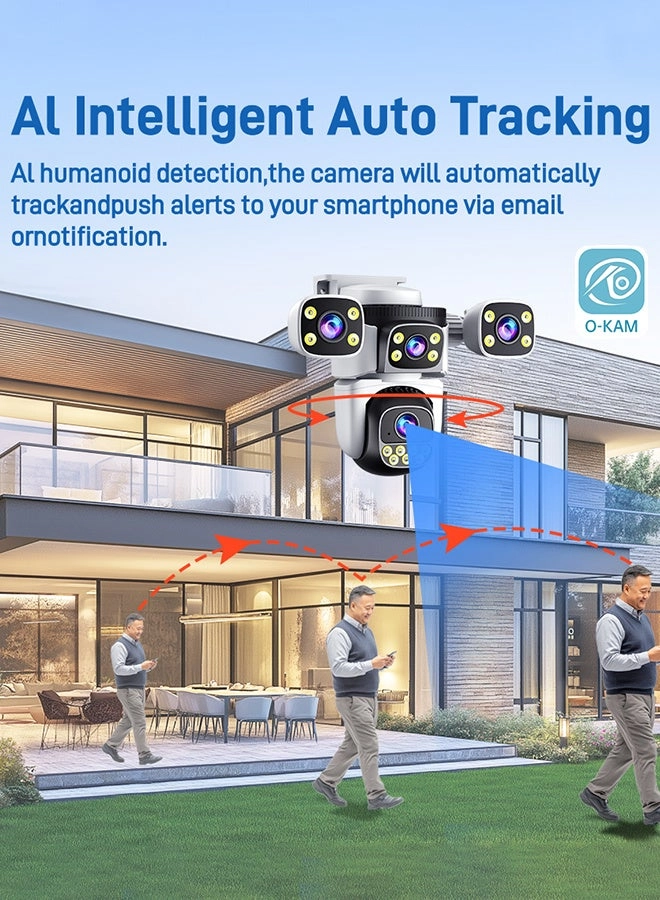 Four Screen WiFi Camera 10K